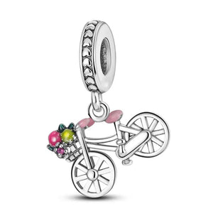 Charms Colgante Hobbies Bicicleta De Paseo